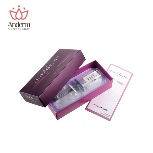 1ml*2 Hyaluronic Acid Dermal Filler Juvederm for Wrinkle Removing And Lip Enhancement
