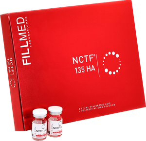 Moisturizing And Brightening Skin Tone Nctf 135HA 5vials Skin Booster Square Box 