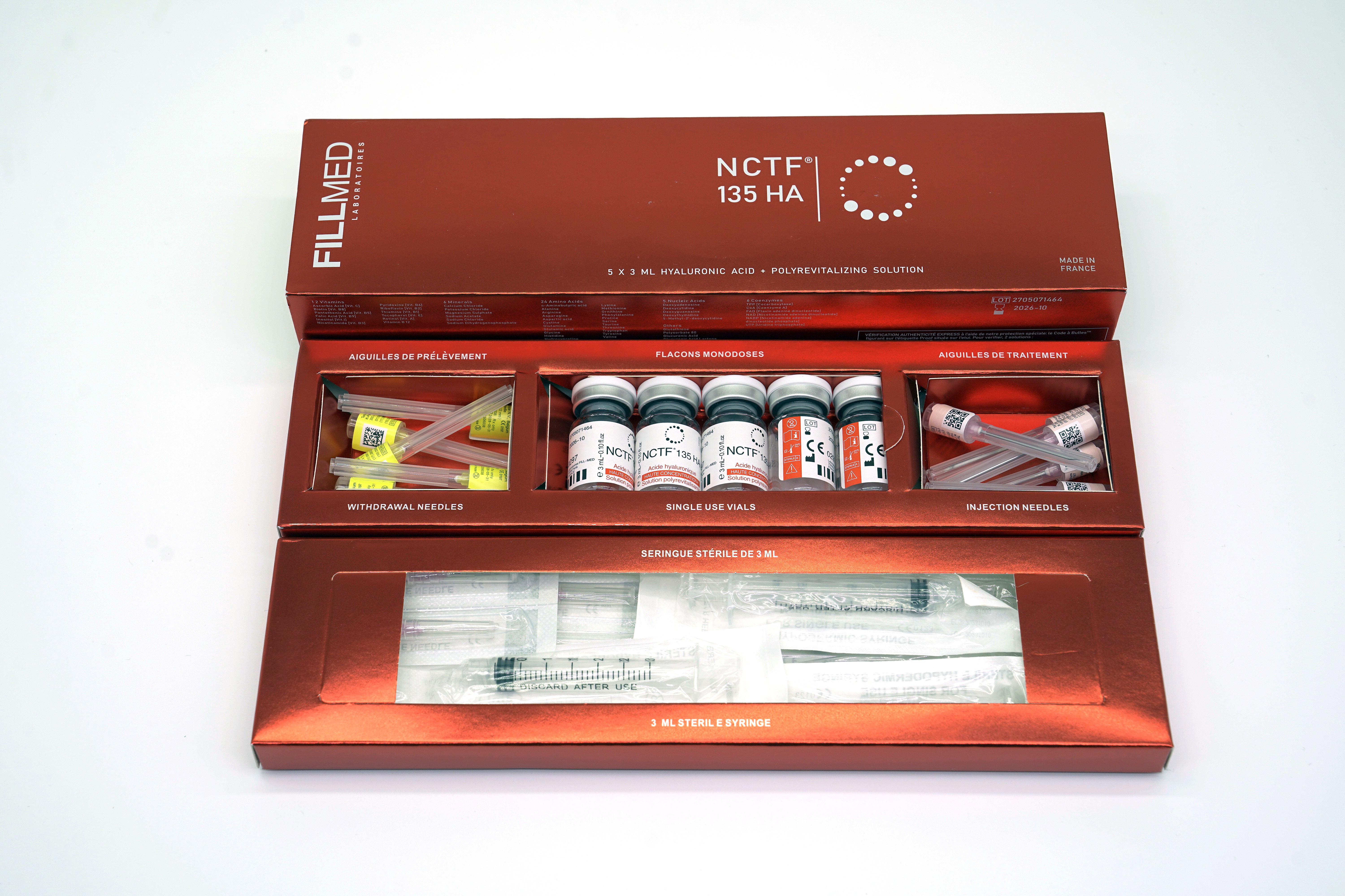 Nctf 135 ha for skin whitening