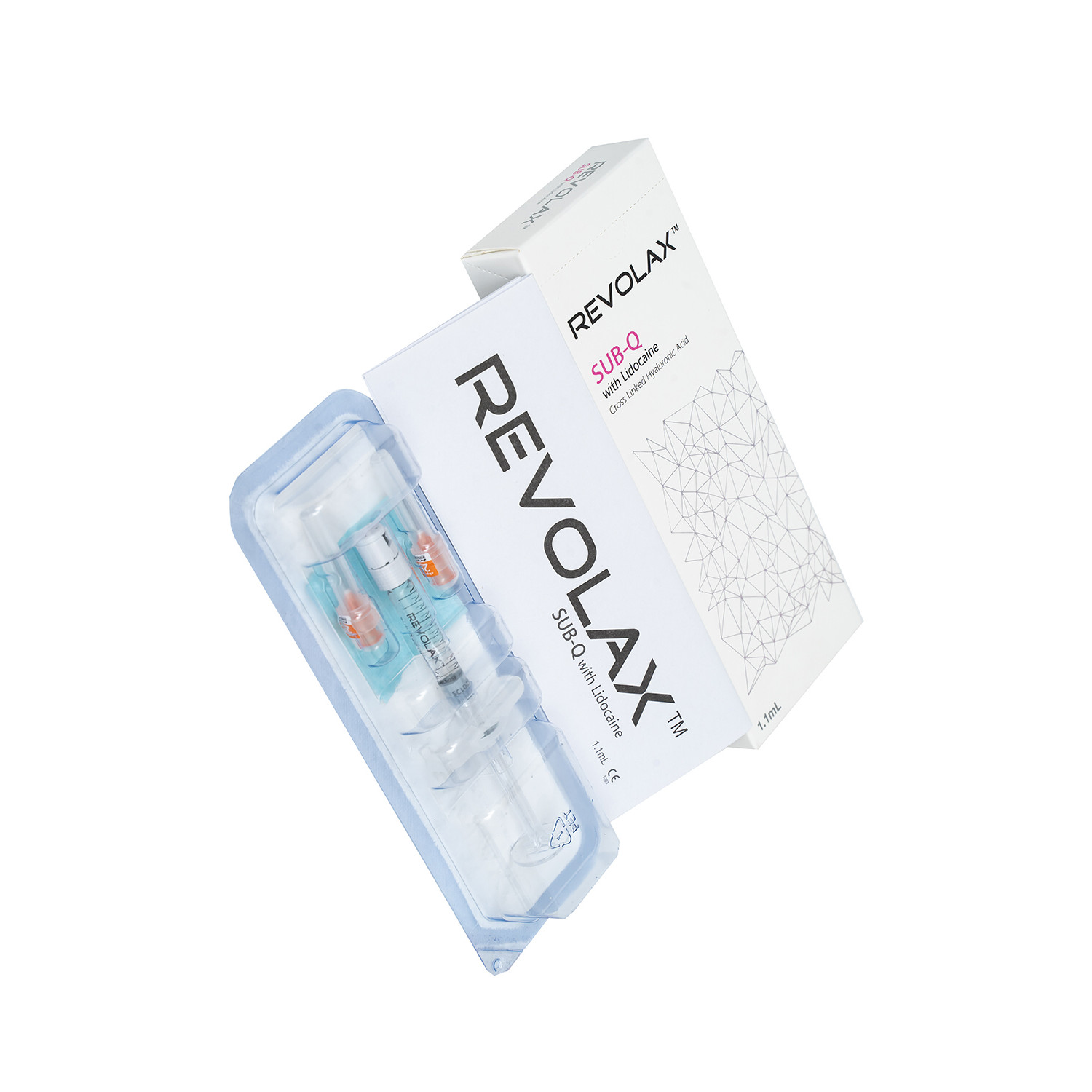 Revolax Sub-q Injectable Hyaluronic Acid Derml Fillers face filler cheeks chin HA injection