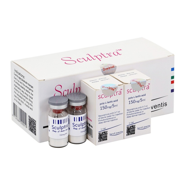 High Quality Sculptra PLLA Dermal Filler for Collagen Regeneration