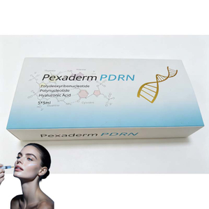Pexaderm PDRN 5 vials ×5ml Skin Mesotherapy Solution PDRN Polynucleotide Hyaluronic Acid | Repair Damaged Skin, Improve Dull Complexion for Aesthetic Use