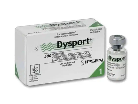 Dysport 500U Abobotulinumtoxin‑A Injection Lyophilized Powder Anti‑Wrinkle Face Slimming Facial Contour Botulinum Toxin‑A Vial