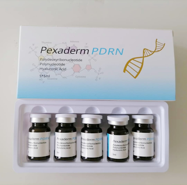 Premium Salmon PDRN Meso Solution Repairs Damaged Skin Boosts Collagen Glass Glow