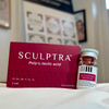 Original Sculptra PLLA Injectable Poly-L-lactic Acid Collagen Stimulator Dermal Filler for Face Neck Sagging Wrinkles Volume Loss Rejuvenation 2 Vials Box